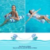 Jasonwell Pool Floats Adult Games - 2 Pack Fabric Inflatable