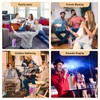 D31-T Karaoke Machine with 2 Wireless Microphones for Adults and