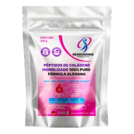 Péptidos Colágeno Aleman Hidrolizado 100% Puro En Polvo 250g