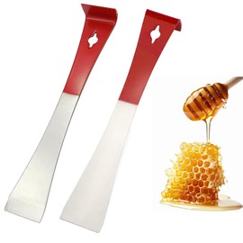 Duseu 2PCS Stainless Steel Bee Hive Tool - Beekeeping Supplies Flat Pry Bar