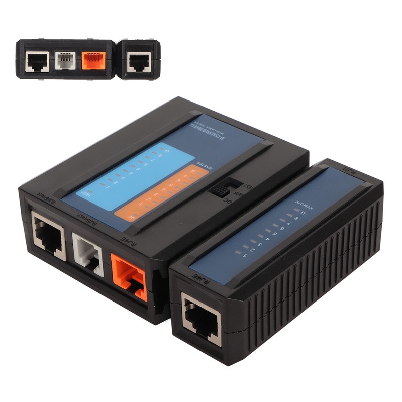 Network Cable Tester RJ45 RJ11 8P 6P 4P Fault Diagnosis