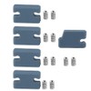 5 PCS/Set PVC Fin Compatibility Kit Tab Infill Surfboard Accessories
