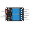OcioDual 5V 10A 2 Channel Relay Module Compatible with Raspberry