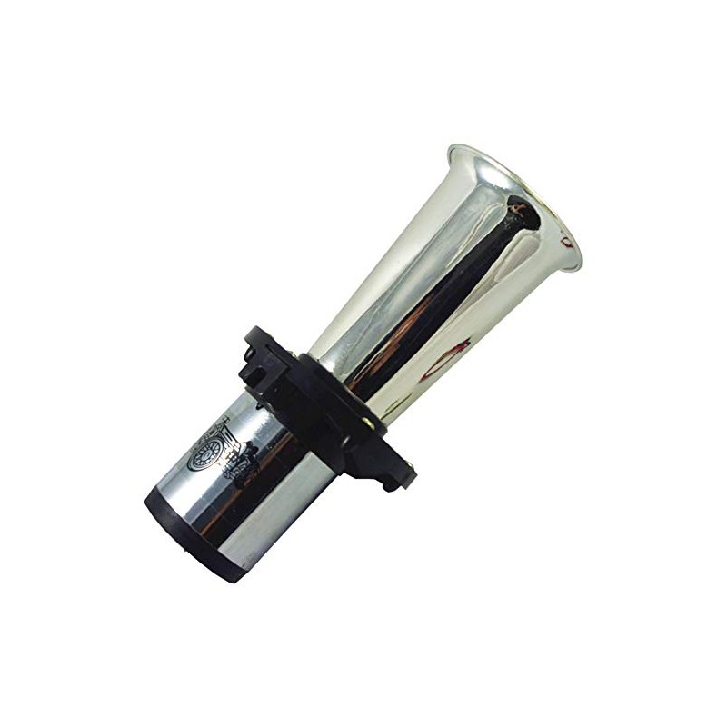 Universal 12V Chrome Car Horn Hot Rod Antique Vintage Klaxon