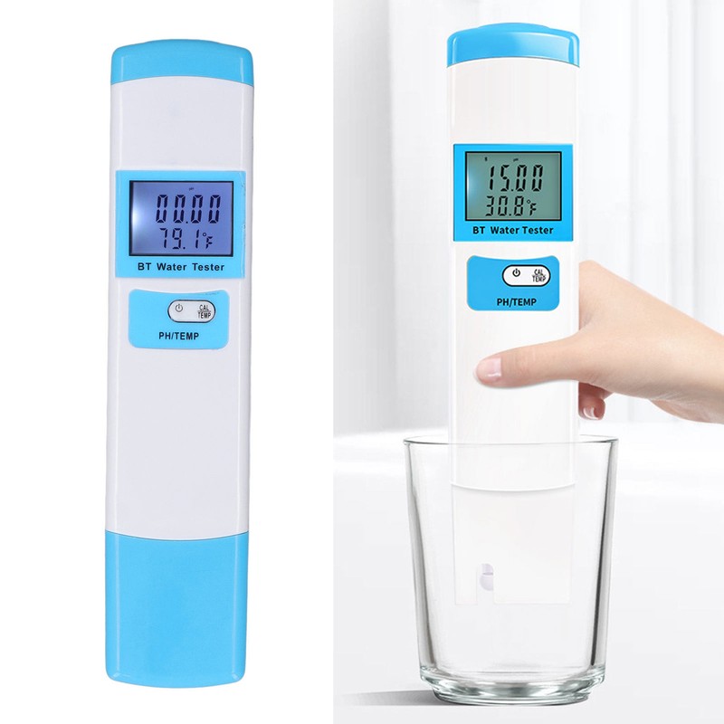 Bluetooth Water Quality Monitor PH Temperature Test Pen High Accuracy