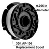 3-Pack AF-100 Replacement Spool Weed Eater Spool Compatible with Black+Decker