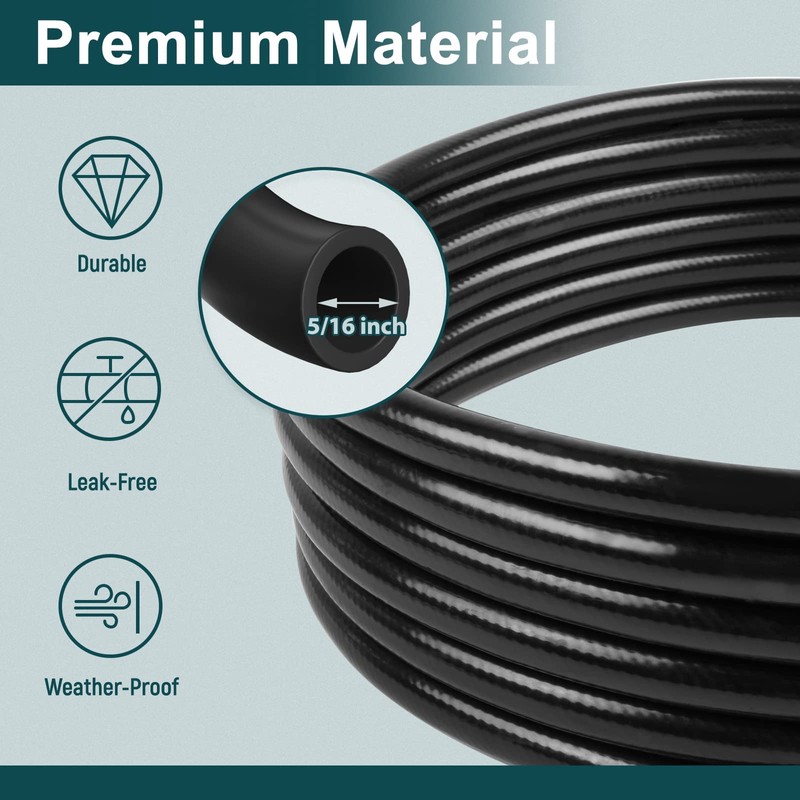 GASPRO 18-Foot Propane Hose Extension for Propane Devices with 3/8"