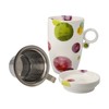 Goebel Colori Mix 23-123-38-1 Tea Cup with Lid and Strainer