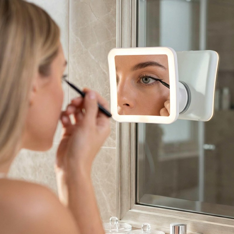 Fancii 10X Magnifying Lighted Makeup Mirror - Daylight LED Vanity
