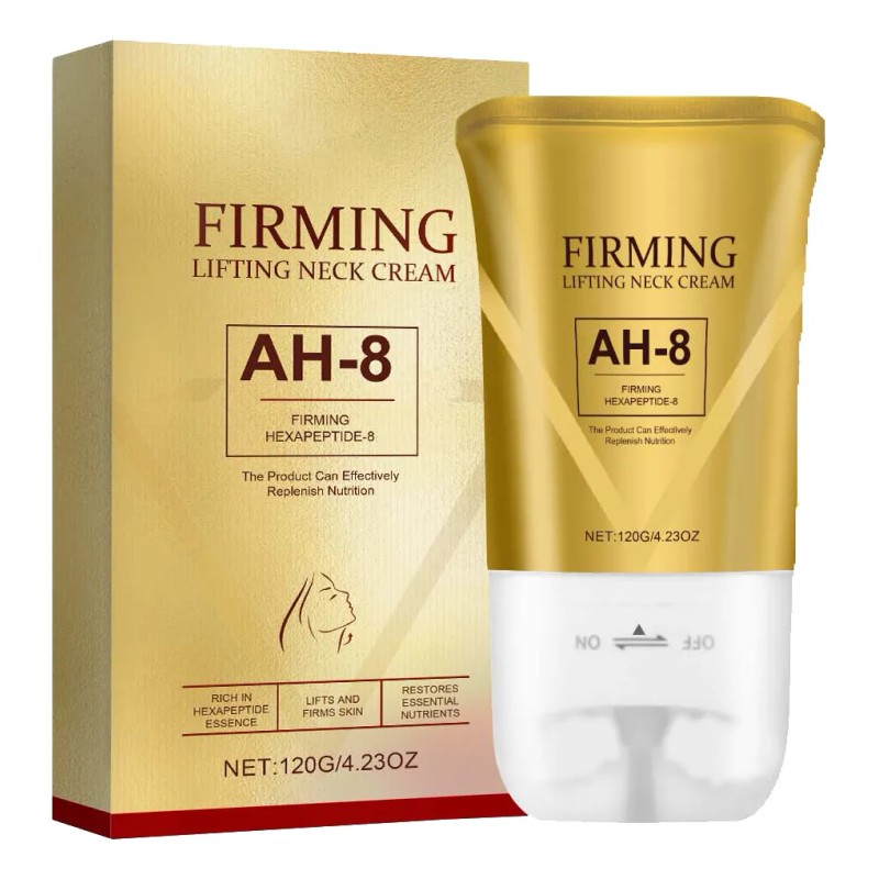 Crema Reafirmante Para El Cuello Con Rulos, Hidratante