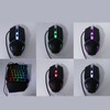 One Handed Keyboard Mouse Set Wired 35 Keys RGB Backlight