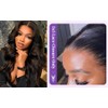 DJFG 5x5 HD Lace Closure Wigs Human Hair Body Wave
