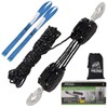 XSTRAP STANDARD Heavy-Duty 2,000LB 50 Feet Reflective Rope Hoist Pulley