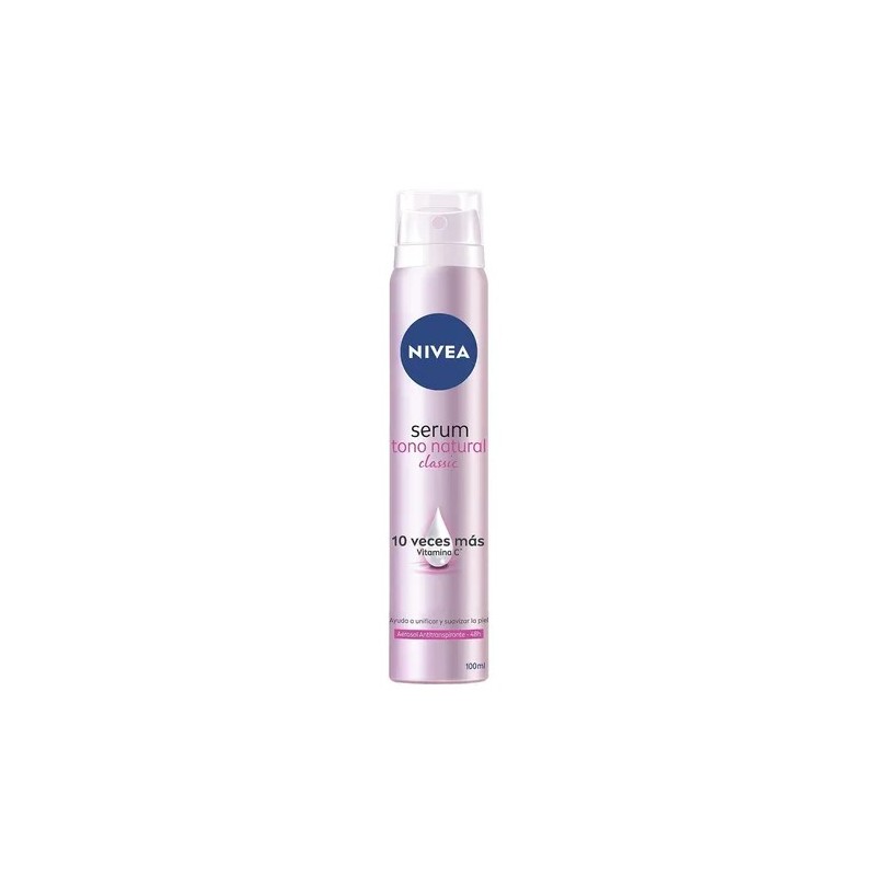 Desodorante Serum Tono Natural Classic Aerosol 100ml Nivea