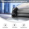 Linskip Hood Latches Aluminum Hood Catch Kit Replacement Compatible with