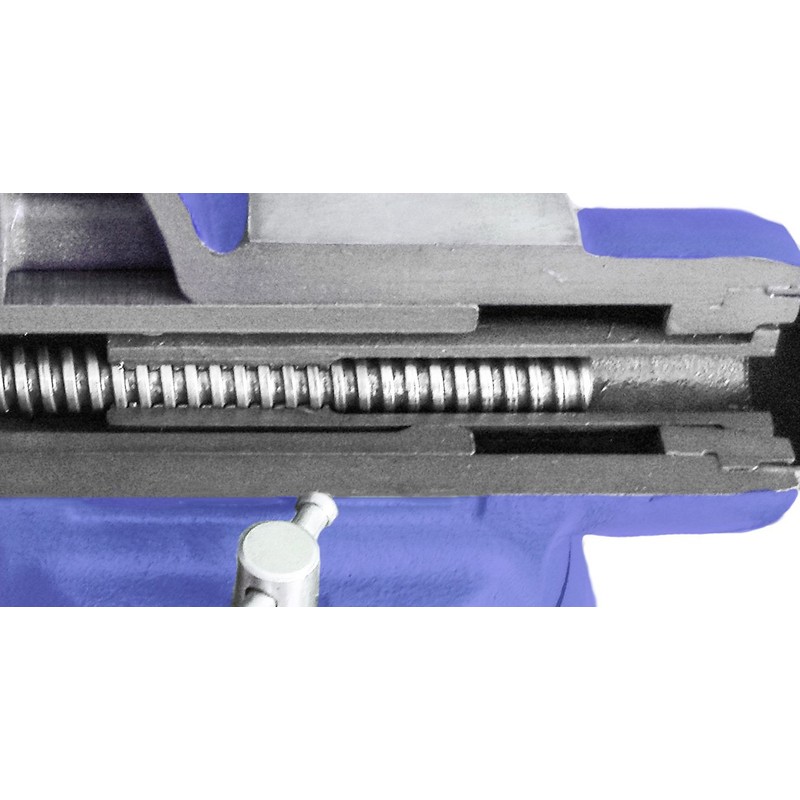 Yost Tools Vises 650-C 5" Mechanics Bench Vise, Silver