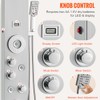 VEVOR Shower Panel Tower System, 6 Shower Modes, LED &