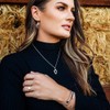 Montana Silversmiths Western Lifestyle Women's Crystal Necklace (Guided Purpose Arrowhead)