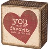 Primitives by Kathy Box Sign - You are My Favorite Pain