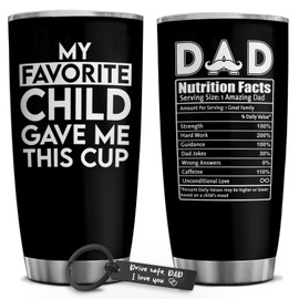 FROOBLEQUIRK 20 Oz Stainless Steel Tumbler For Dad, Funny Gifts For Dad - Birthday Gifts For Dad From Daughter, Son - Dad Gifts For Birthday, Dad Christmas Gifts, Fathers Day Gift For Dad