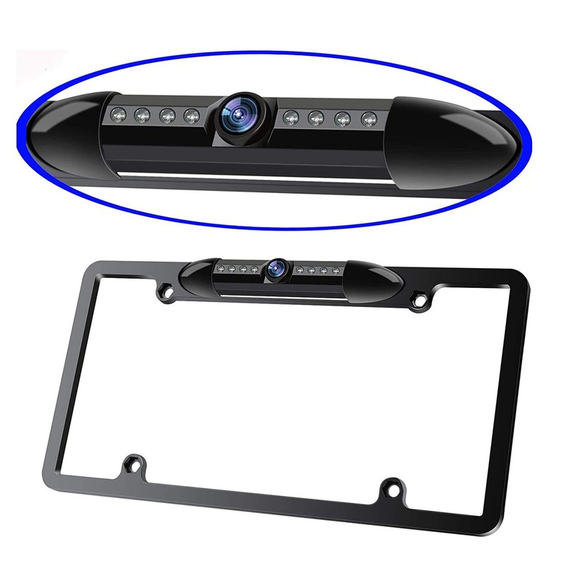 AOCISKA License Plate Frame Backup Camera, Rear View Camera with