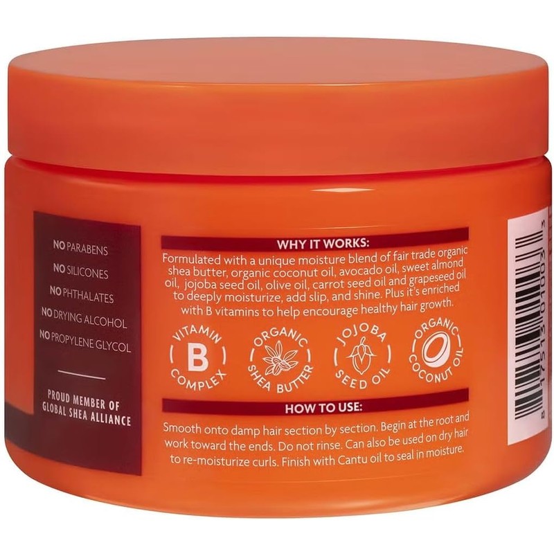 Cantu Coconut Crema Para Rizos, 12 oz