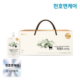Cheonhoen Care (현대Hmall)천호엔케어 국산 흑염소 진액 오리지널 100ml 30팩 (Hyundai Hmall) Cheonhoen Care Domestic Black Goat Essence Original 100ml 30 Packs