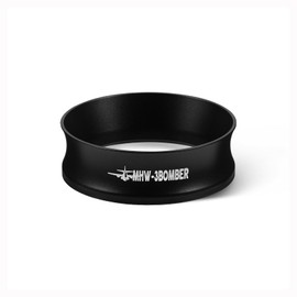 MHW-3BOMBER 58mm Magnetic Dosing Funnel,Espresso Dosing Funnel Outward Locking Design,Coffee Powder Dosing Rings with10 magnets,Coffee Dosing Ring for Espresso&Barista Accessory, Model:DR5546B