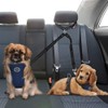 Lukovee Double Dog Seat Belt, New Dual Pet Car Headrest
