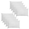 Highams 100% Cotton Plain Dye 10 Pack Housewife Pillowcases -