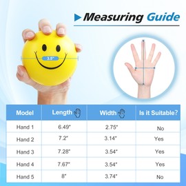 NIdreamCE Anti Spasticity Ball Splint Stroke Therapy Equipment for Adults Hand Orthosis Brace for Recovery Spasm Dystonia Hemiplegia Training Functional Impairment