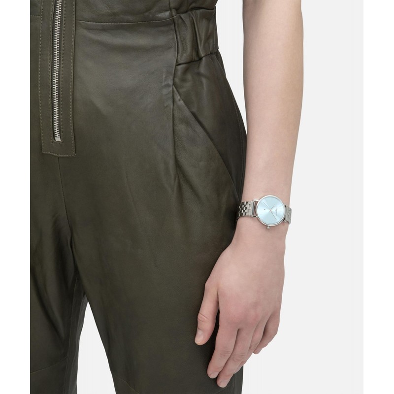 Liebeskind Berlin LT-0442-MQ IP Watch, Silver-Blue, Bracelet