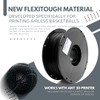 WISDREAM FlexiTough Flexible Filament Developed Specifically for Printing Airless Basketballs,1.75mm,1KG
