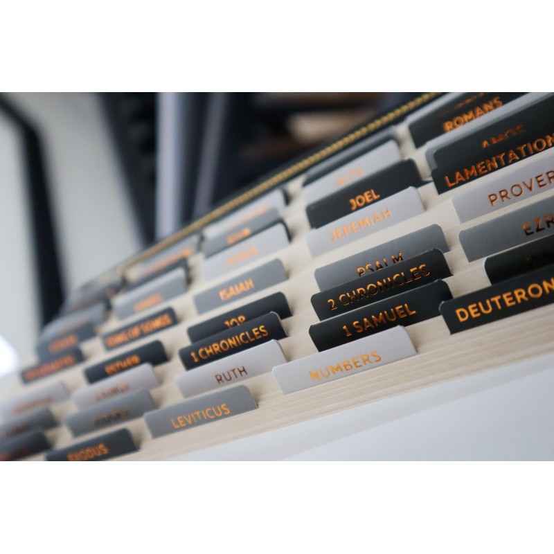 Salt & Light - Black Gradient - Copper Foil -