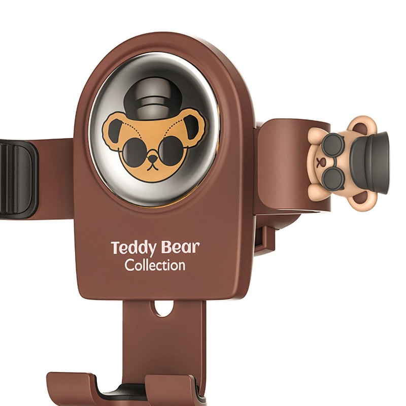 Car Phone Mount Cute Catoon Pattern Stable Vent Design Heat