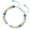 Natural Stone Beaded Bracelet for Girls – Hand-Woven Gemstone Jewelry