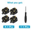 UK Plugs with 13 AMP Fused, 3 pin Mains Plug