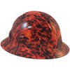 Hydrographic Full Brim Hard Hats with 6 Point Suspension -