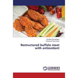 Restructured buffalo meat with antioxidant