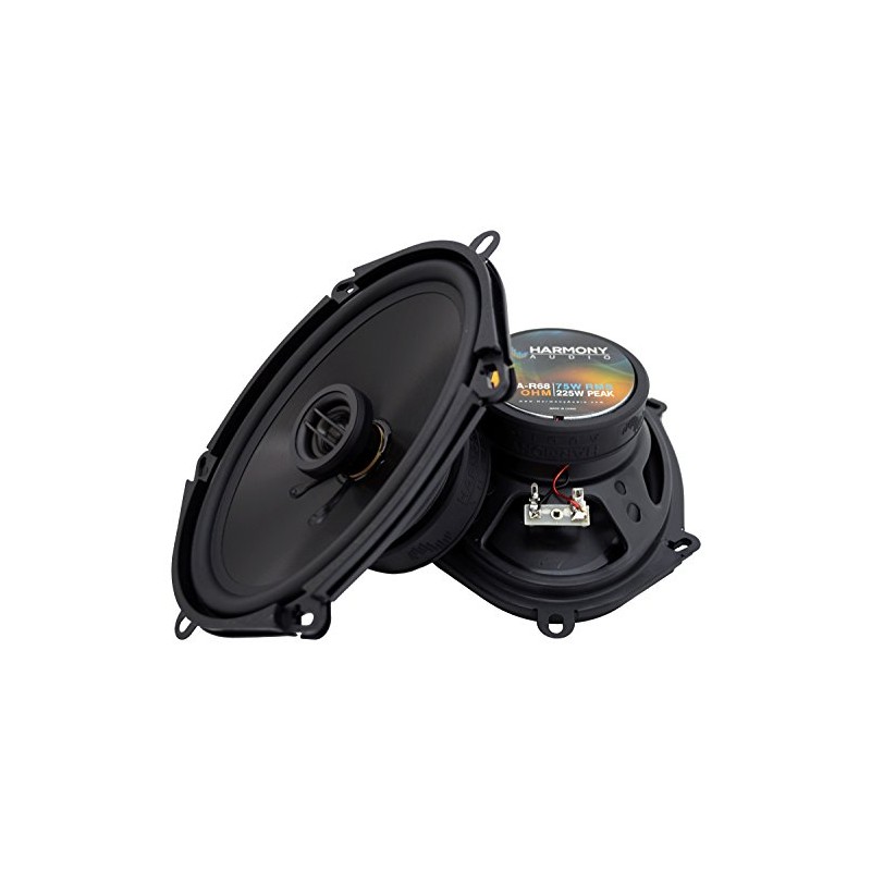 Harmony Audio Bundle Compatible with 1989-1997 Ford Thunderbird (2) HA-R68