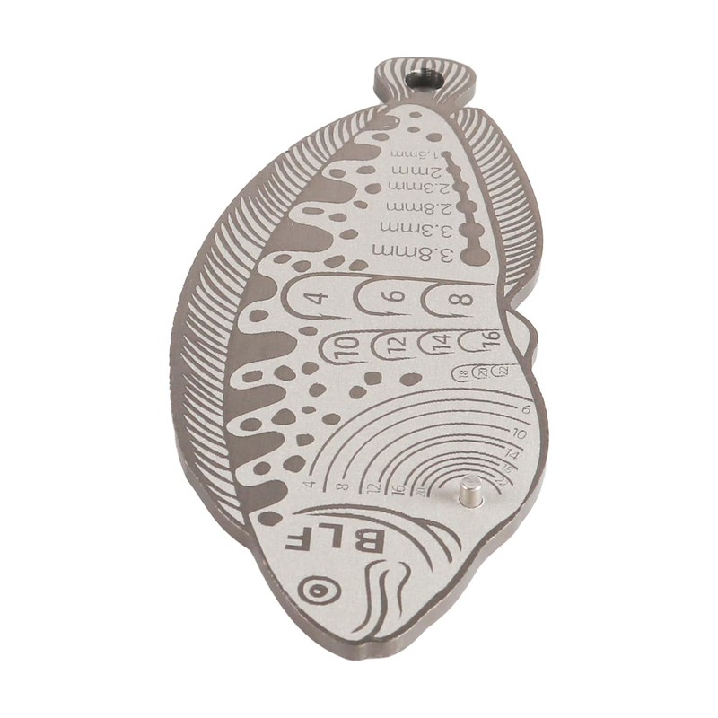 VOANZO 1PCS Lure Practical Fly Fishing Measuring Tool Easy To