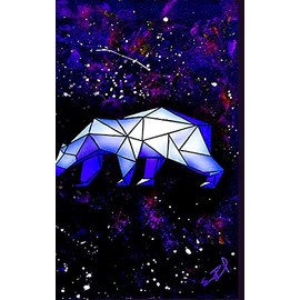 "Ursa Major" Constellation Galaxy, Lined-Journal (Big Dipper/Big Bear): (Notebook, Diary, Journal) 120 pages