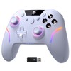 EasySMX X20 Wireless Gaming Controller with RGB Backlit, 2-Stage Hall