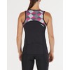 2XU Women Active Tri Singlet Tri Singlet - Black/Retro Tri