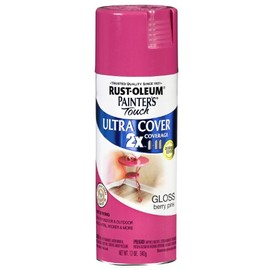 Rust-Oleum Painter's Touch Ultra Cover Gloss Berry Pink Spray Paint 12 oz.