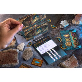 Blackrock Games Temple Code - Deduction Game - for 1 to 4 Players - Tactical and Fast - French Version - Available from 8 Years - Bankiiiz Edition