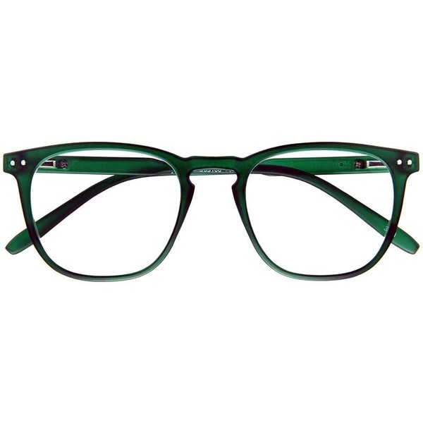 Lesebrille Tailor-Dunkelgrün-Sph:+2,50