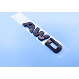 Kia NEW 2017-24 KIA SPORTAGE AWD FENDER EMBLEM LOGO BADGE Gloss Black