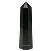 Amazing Gemstone Black Agate Crystal Towers, Natural Healing Crystal Point