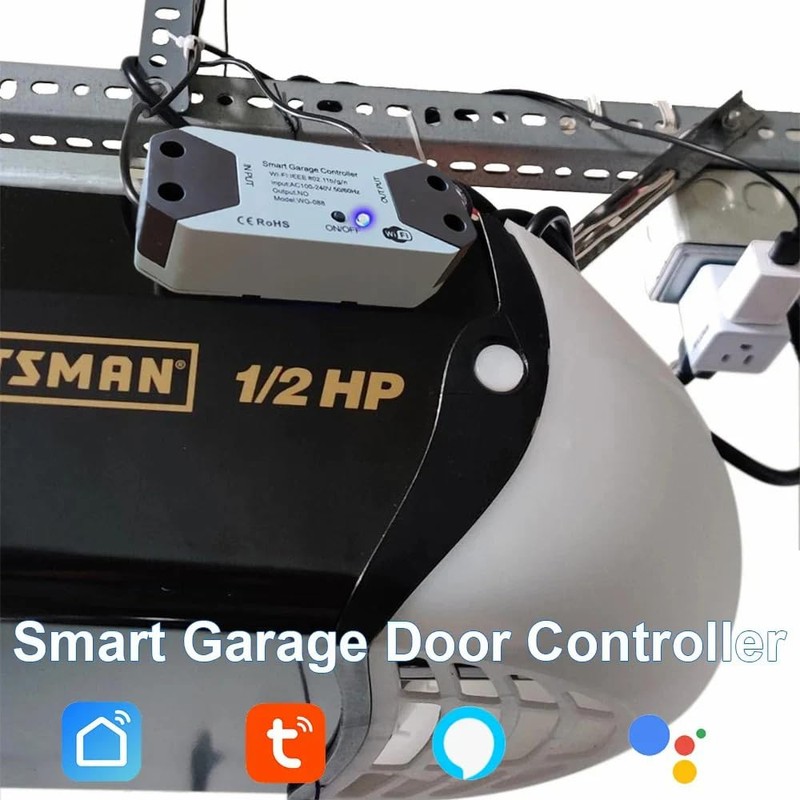 UanTii Smart Garage Door Opener Tuya WiFi Garage Door Controller